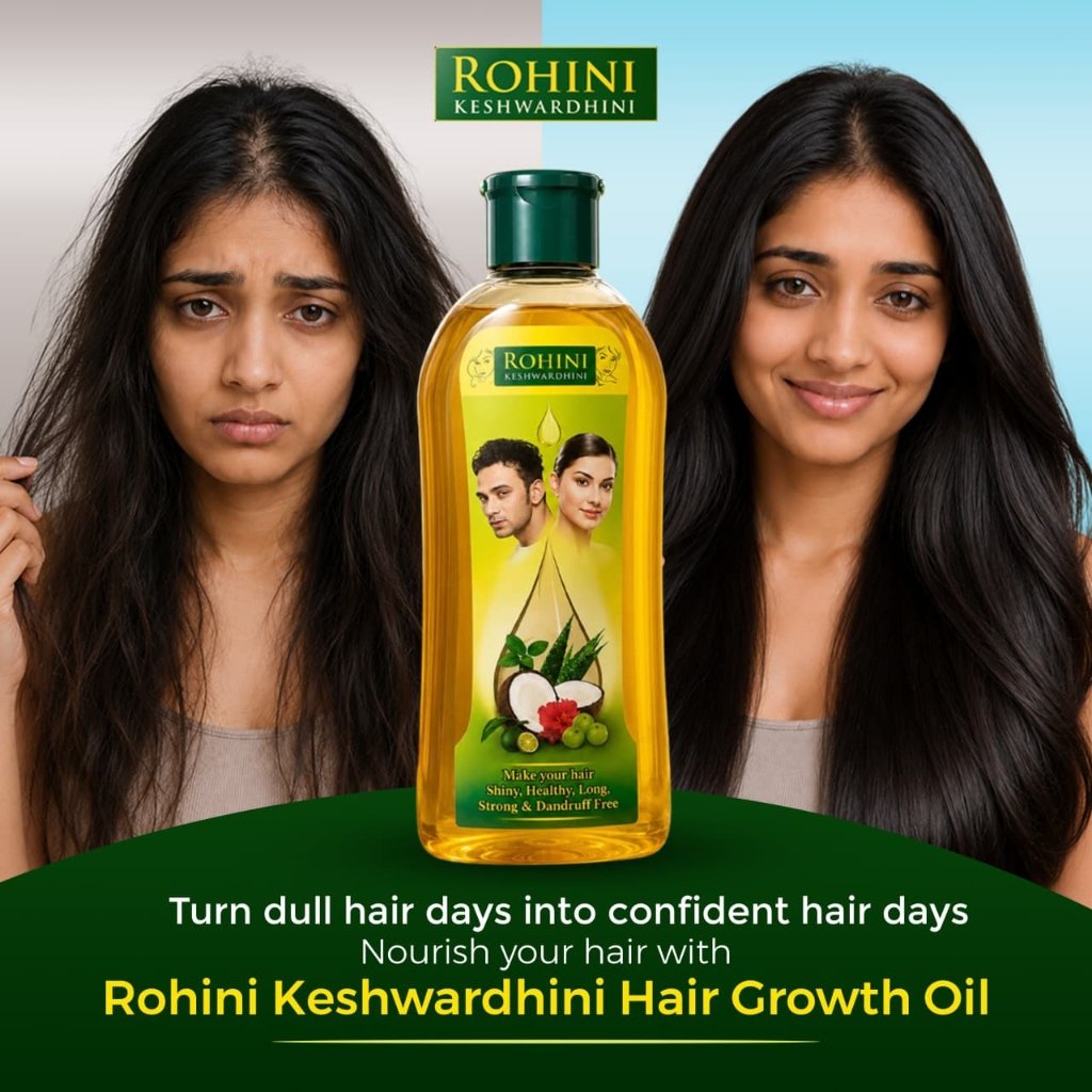 Hair Oil and Comb Bundle